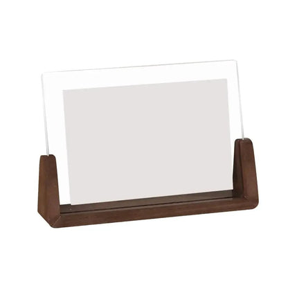PHOTIQUE – Cornice da scrivania in acrilico per ricordi eleganti e decorazioni da tavolo ordinate
