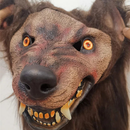 MOONHOWL – Realistic Werewolf Mask for Halloween & Cosplay