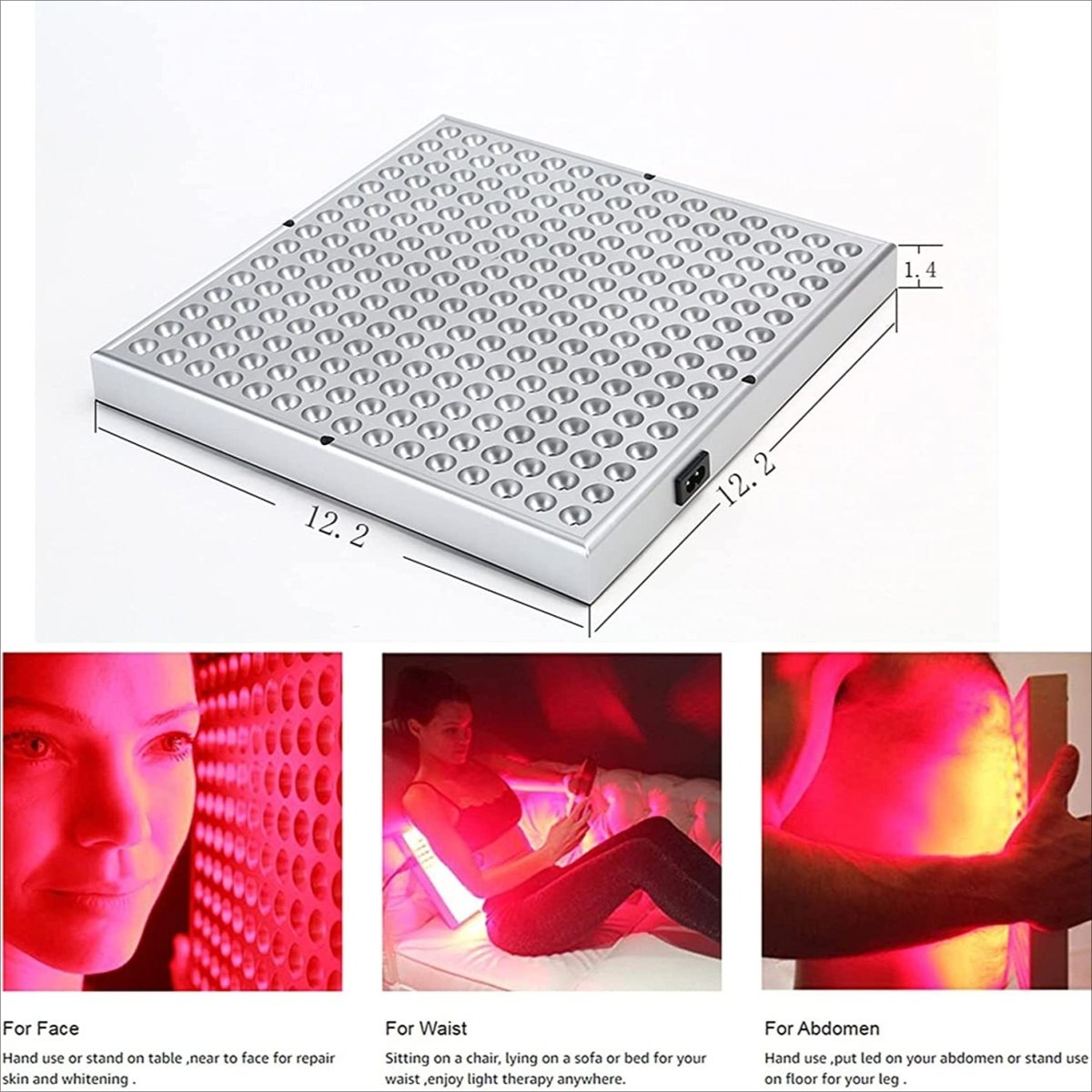 Panneau InfraGlow - Luminothérapie infrarouge pour le rajeunissement de la peau et la relaxation