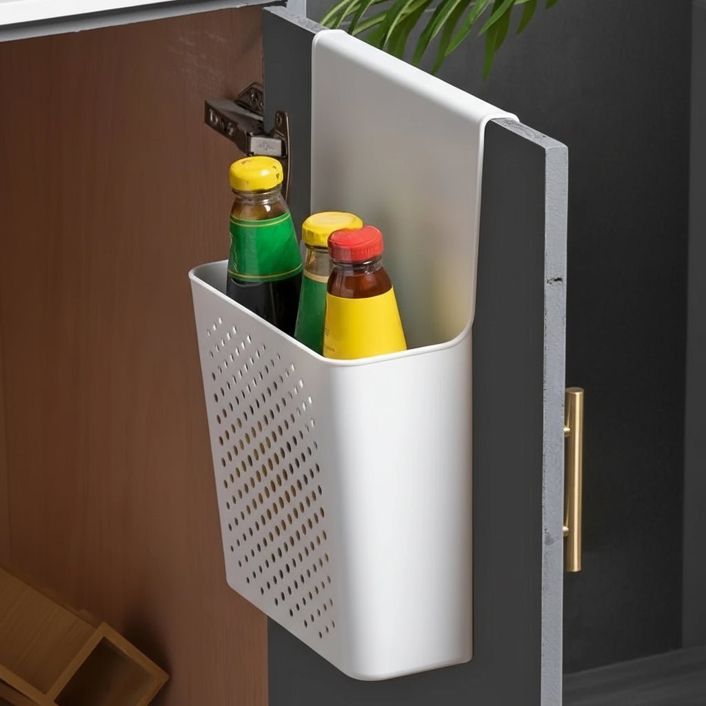 SPACEIX – Cesta para puerta para organización que ahorra espacio