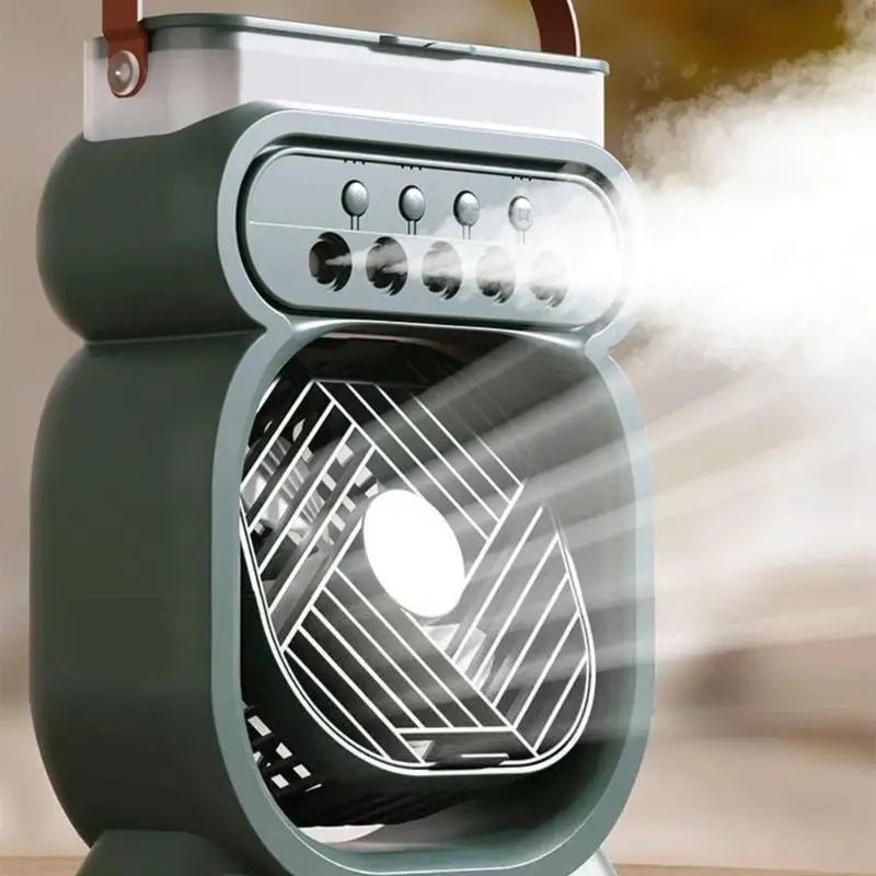 COOLFLEX – Ventilatore a sospensione pratico con luce per viaggiare