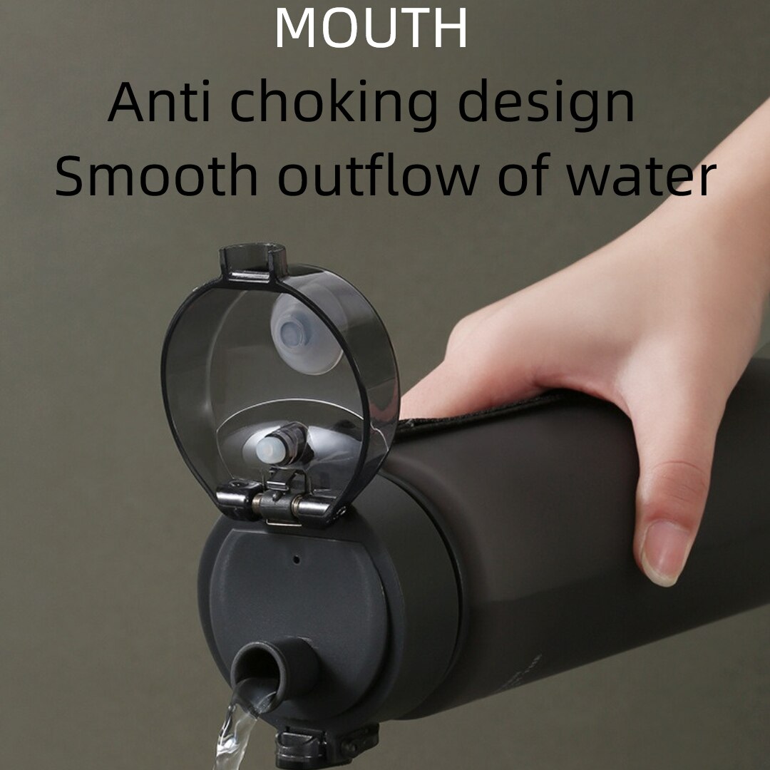 Hydrasport – Botella de agua sin BPA, a prueba de fugas, para deporte, trabajo y uso diario