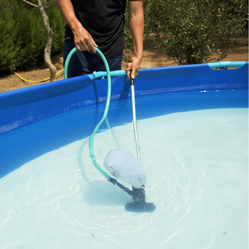 POOLVAC – Set di pulizia per aspirapolvere piscina e skimmer
