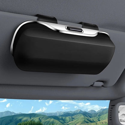 SUNCRATE – Estuche elegante para gafas de sol para un interior de coche ordenado
