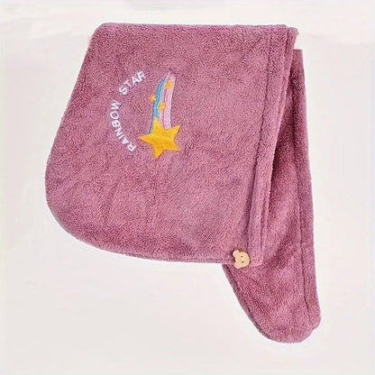 Schnelltrocknendes Haarturban für Damen - Super saugfähiges Handtuch 10