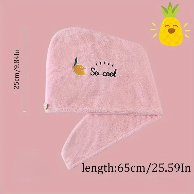 Schnelltrocknendes Haarturban für Damen - Super saugfähiges Handtuch 5