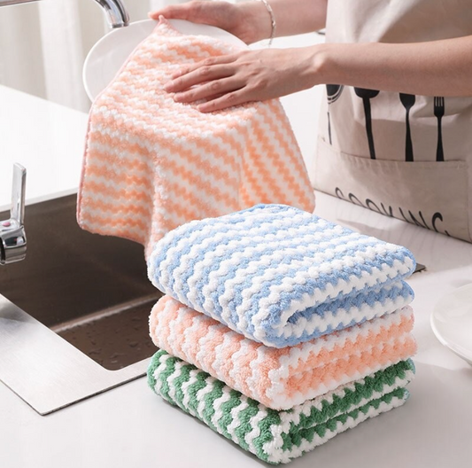 Mikrofaser Reinigungstücher - Hochabsorbierende, Wiederverwendbare Tücher für Sauberkeit-1