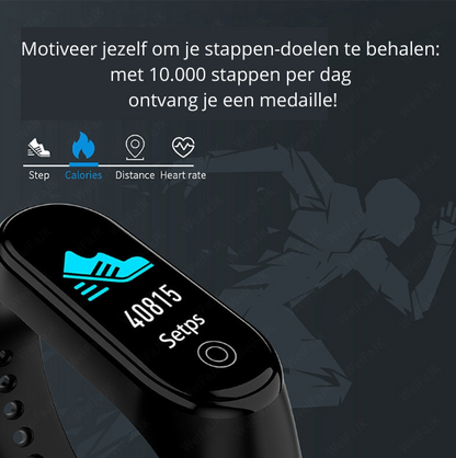 Vardismart - Smarte Bluetooth Uhr mit Gesundheitsüberwachung und 14 Tagen Akku-3