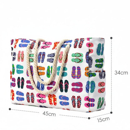 BEACHMAX – Gran bolsa de playa impermeable con cremallera