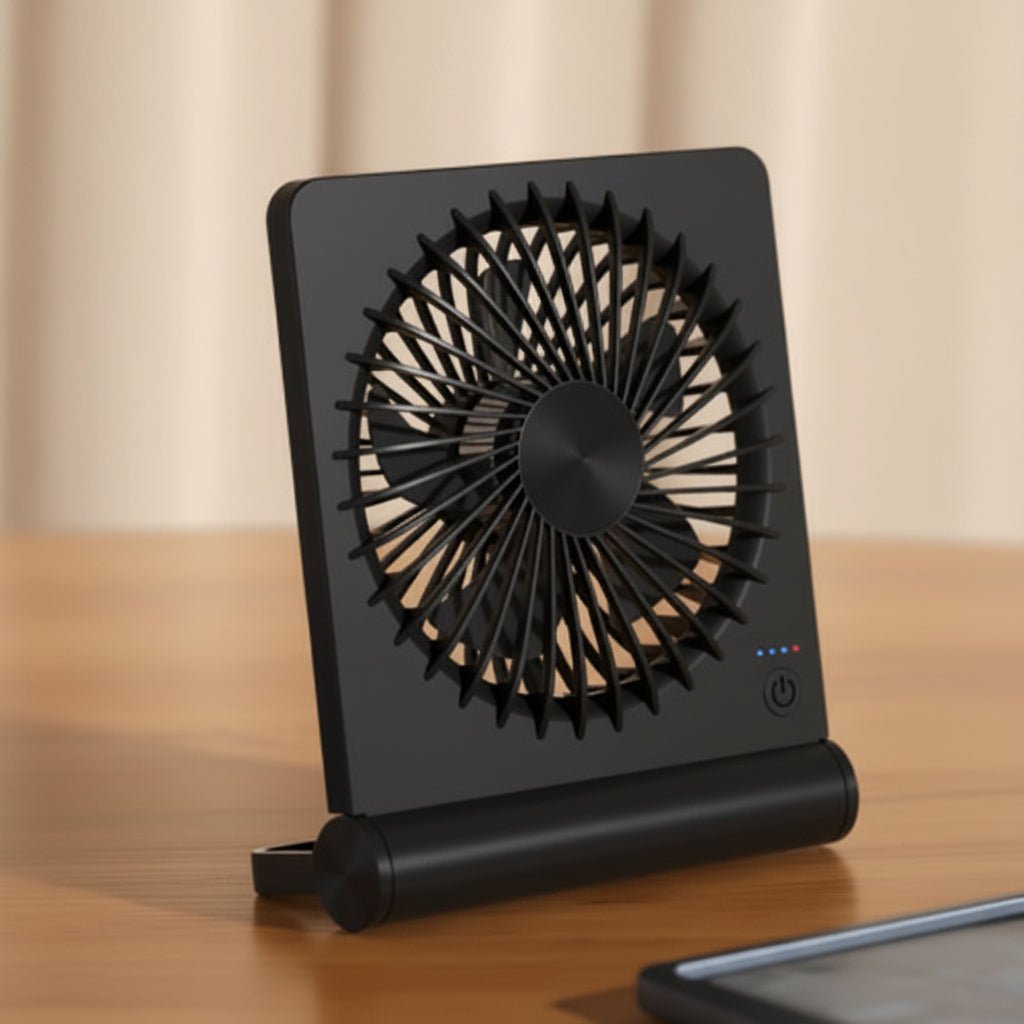 VAYLORA – Kompakter USB-Schreibtischventilator mit verstellbarer Luftstromrichtung für moderne tragbare Kühlung