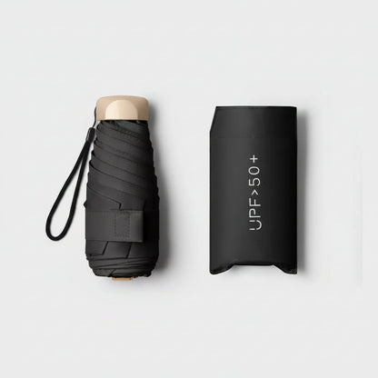 MICROSHADE – Mini paraguas ultraligero con protección solar y contra la lluvia