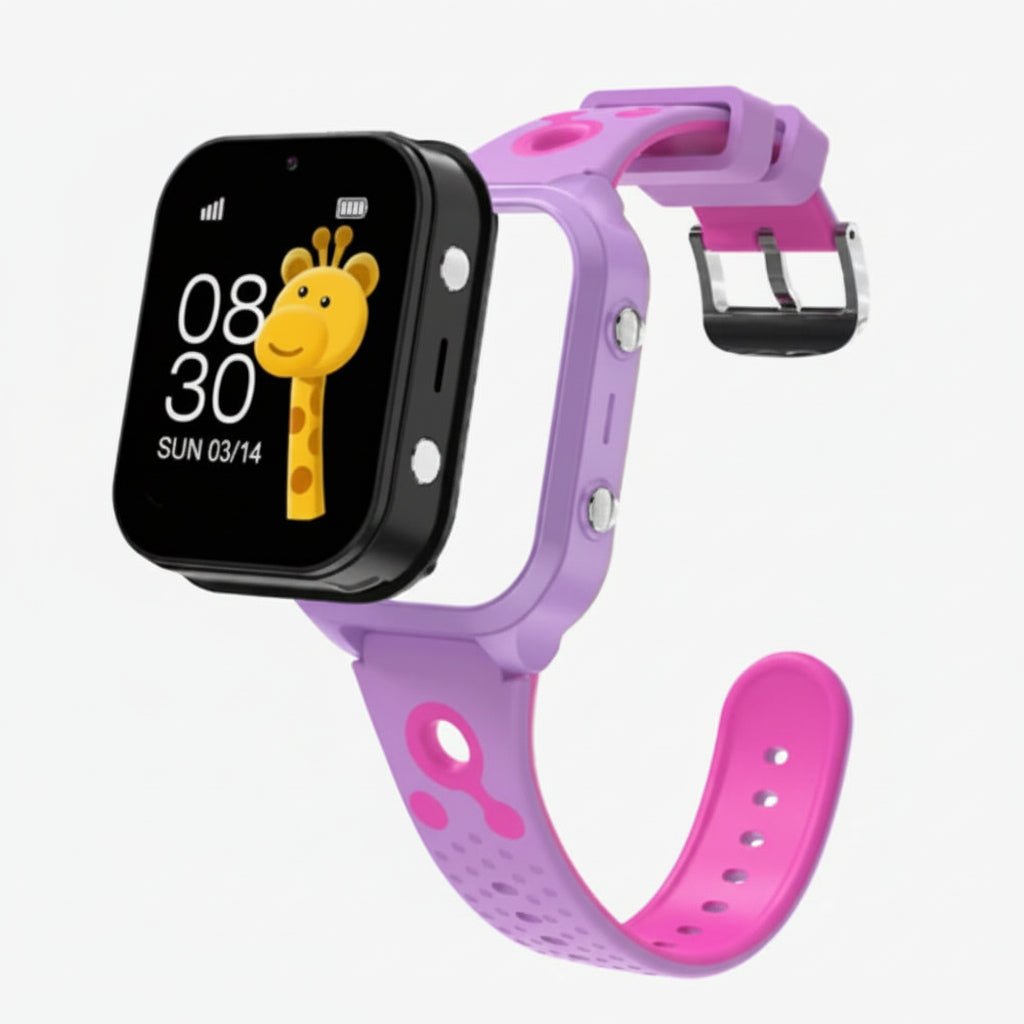 TRACKTOT – 4G Kinder-Smartwatch mit Touchscreen und Kamera