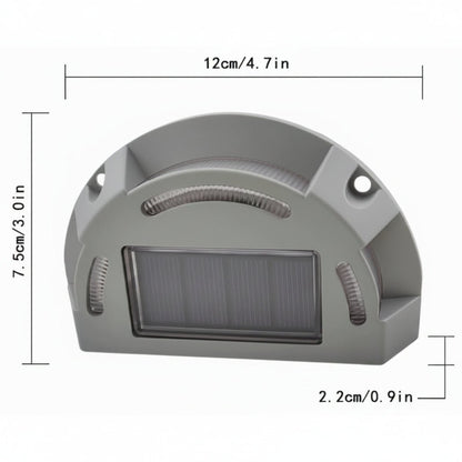SOLARLED – Wasserdichte Solar-Treppenleuchte mit Lichtsensor
