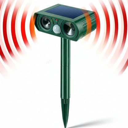 ECOPEL – Environmentally Friendly Solar Animal Repeller for Humane Garden Protection