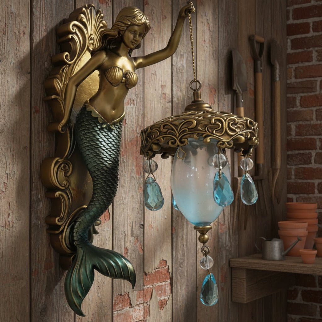 MARINA - Lámpara de pared vintage para interior con luz suave y cálida