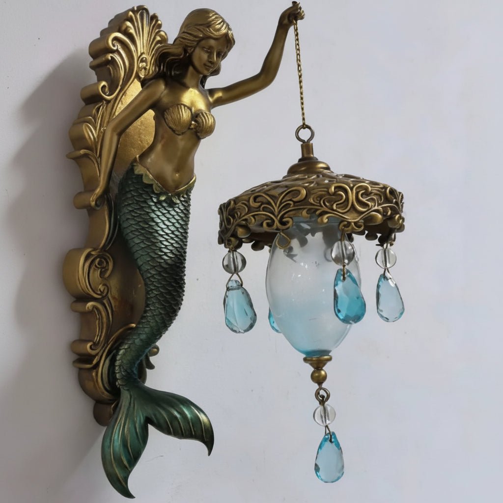 MARINA - Lámpara de pared vintage para interior con luz suave y cálida