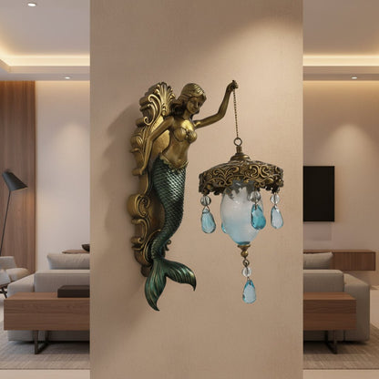 MARINA - Lámpara de pared vintage para interior con luz suave y cálida