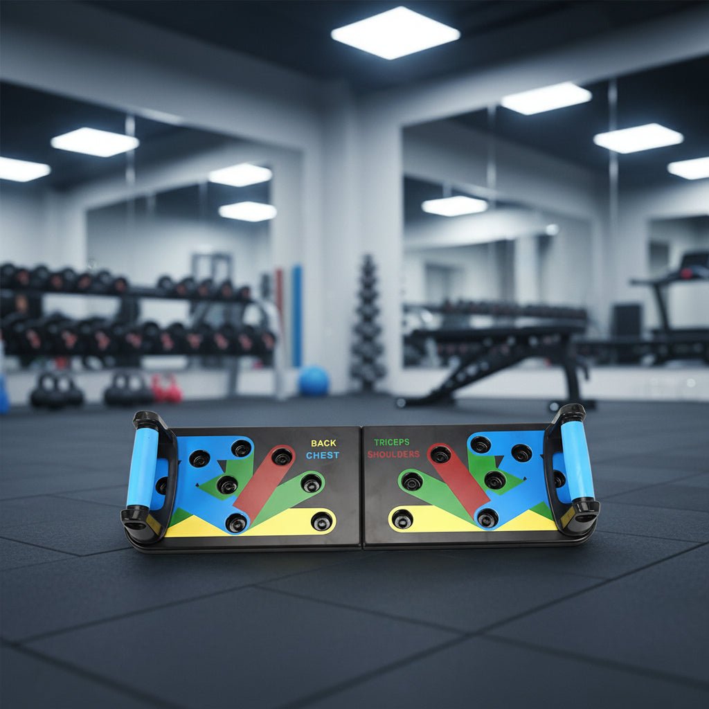 QUADROPRESS – Ergonomic Push-Up Machine for Targeted Upper-Body Training