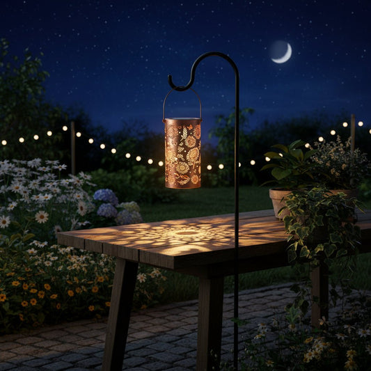 RADIORA – Lámpara solar de jardín ambiental para iluminación decorativa exterior