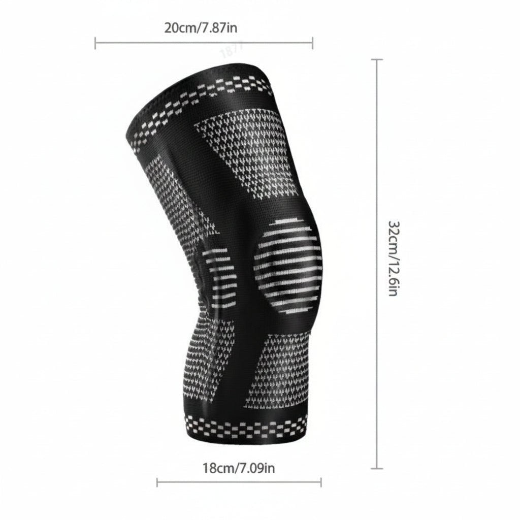 CUPRORELAX – Copper Knee Brace with Gel Pad for Pain Relief and Stabilization