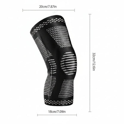 CUPRORELAX – Copper Knee Brace with Gel Pad for Pain Relief and Stabilization