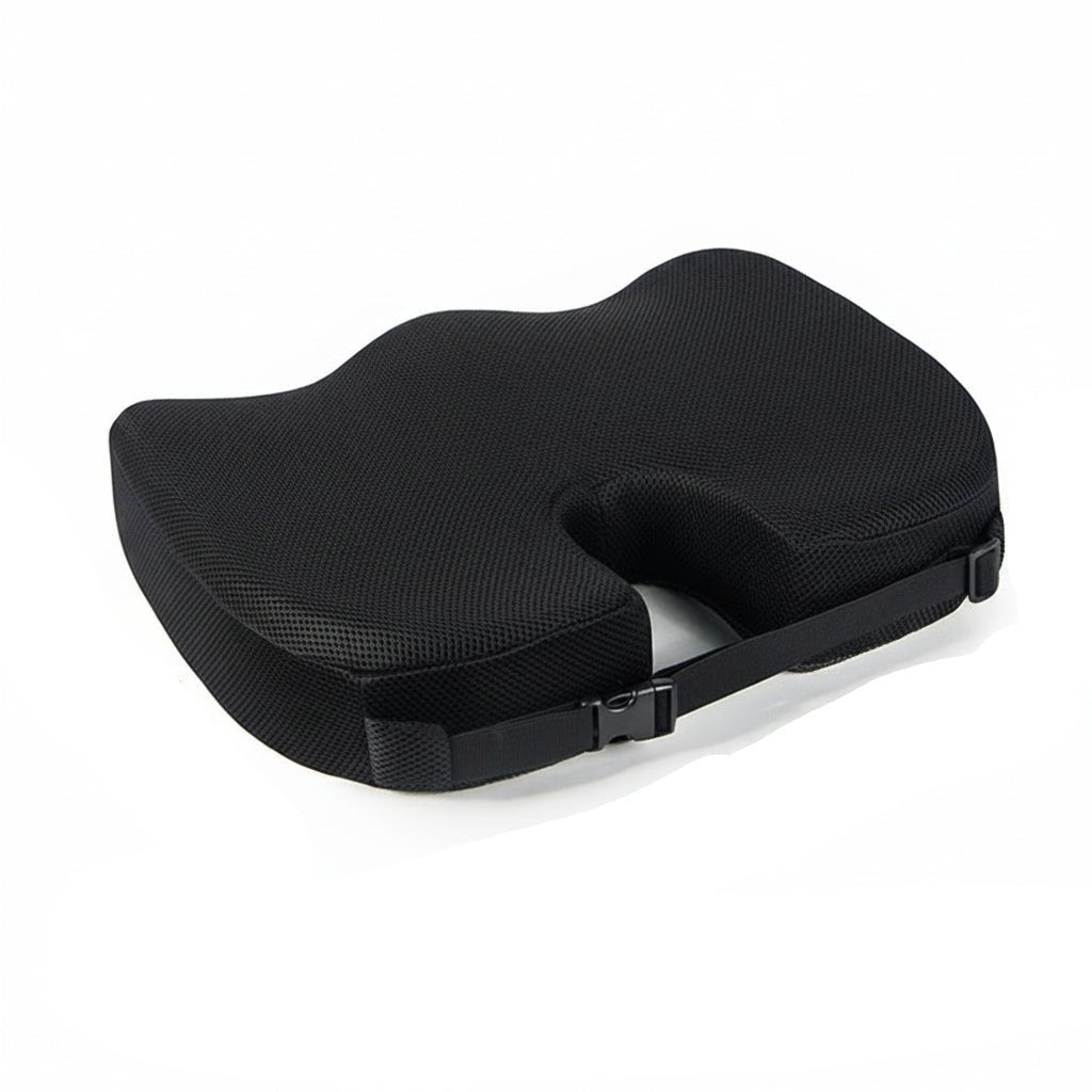 COMFYSIT – U-shaped memory foam tailbone cushion for pressure relief