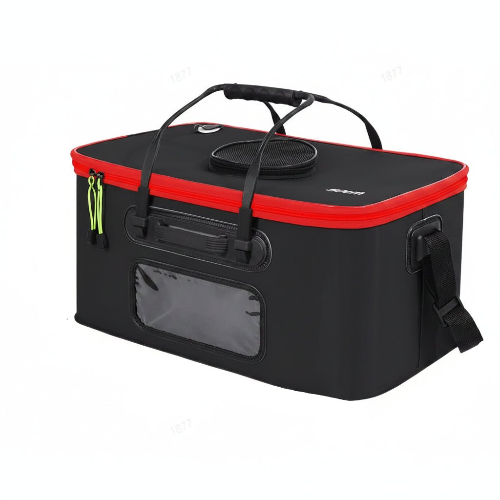 FISHVAULT – Foldable Fishing Bucket with Storage