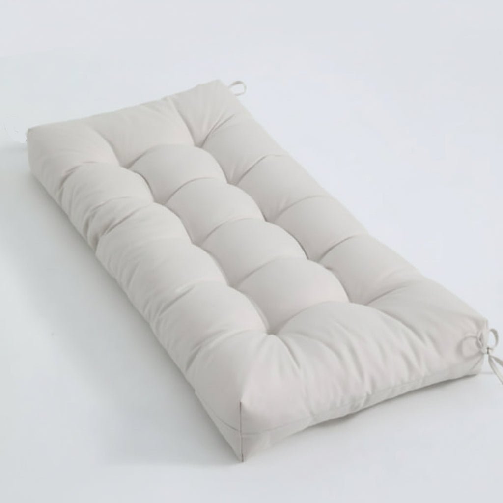 OUTCUSH – Coussin matelassé pour banc d'extérieur offrant un confort d'assise résistant aux intempéries