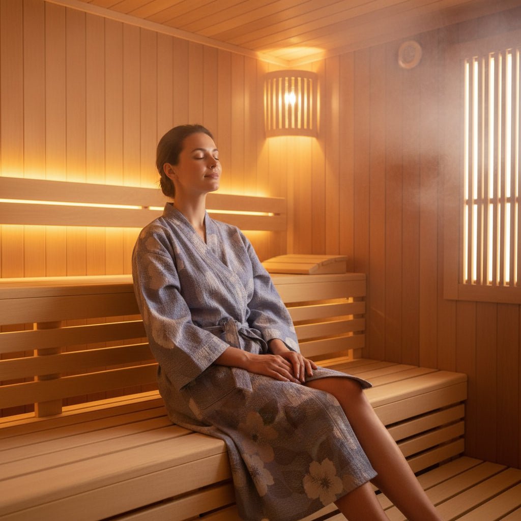 KIMONARA – Peignoir kimono en coton biologique pour un confort quotidien respirant