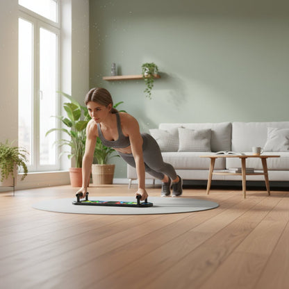 FLEXIFIT – Tavola pieghevole push-up per allenamento muscolare versatile