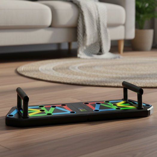 FLEXIFIT – Tavola pieghevole push-up per allenamento muscolare versatile