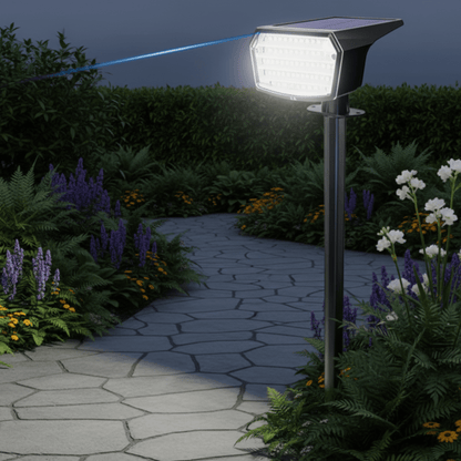 HELLWEG – Solar LED Floodlight with Long-lasting Battery