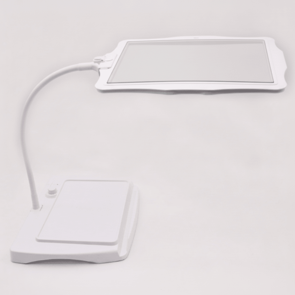 HANDWERK LUX – Lampada da terra con lente d'ingrandimento tripla per lavori di precisione