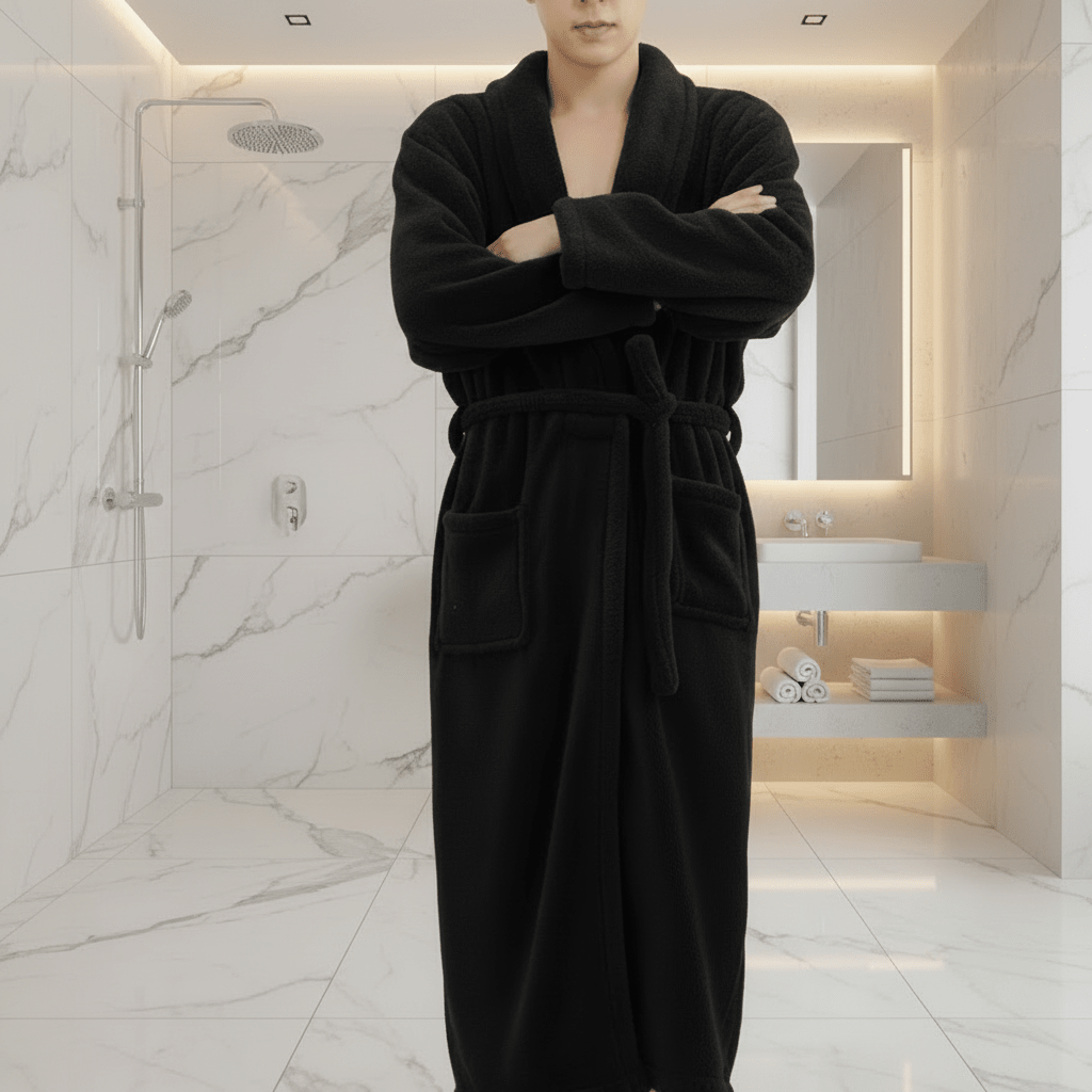 LUXUSPUR – Peignoir absorbant pour confort et détente au quotidien