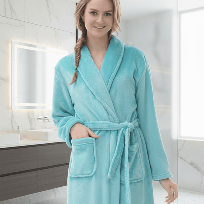 LUXUSPUR – Peignoir absorbant pour confort et détente au quotidien