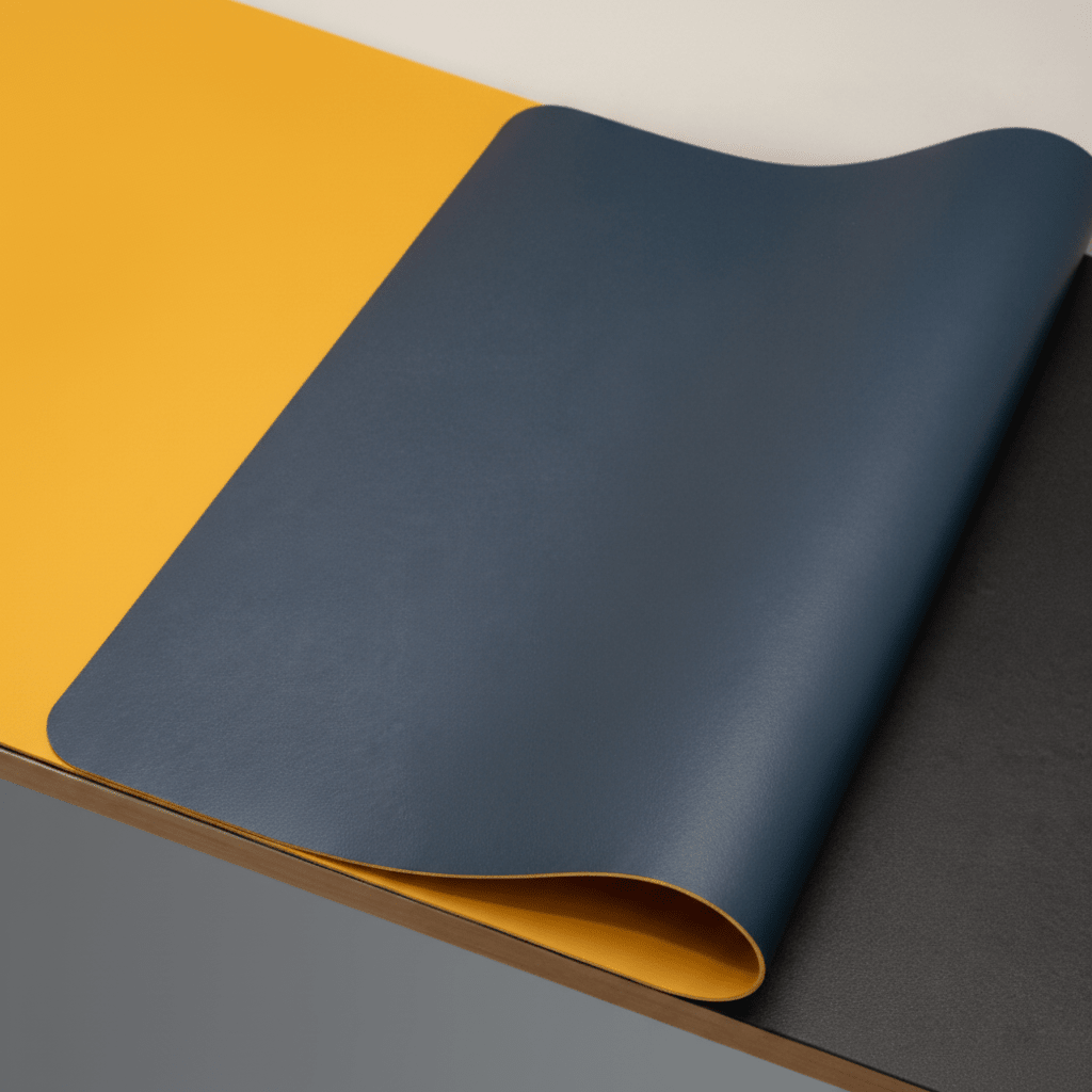 DESKSHIELD – Tapis de bureau en cuir PU premium pour un contrôle précis de la souris