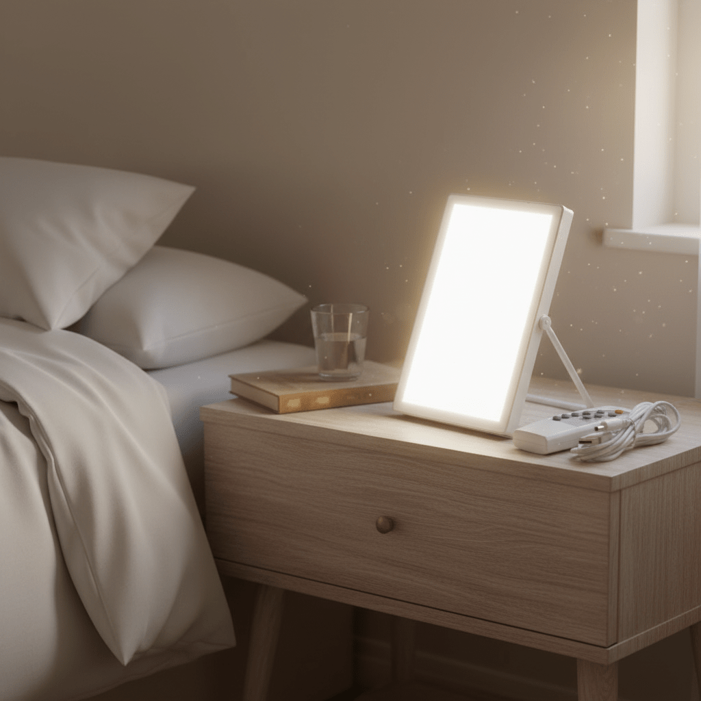 Sunbeam LED Therapy Lamp – Stimmungslicht mit 10.000 Lux für Energie & Fokus