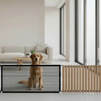 DOGGUARD - Filet de sécurité portable pour animaux domestiques sans perçage