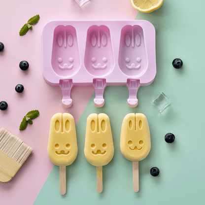 SWEETFREEZE – Stampi in silicone per ghiaccioli con design giocoso