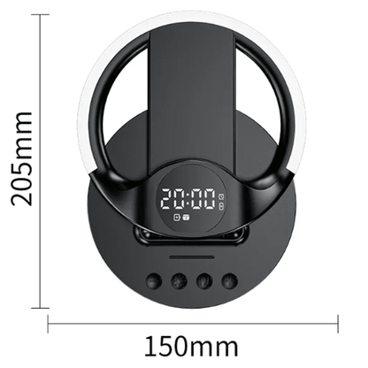 POWERHUB – Chargeur 6-en-1 avec lumière RGB et station de réveil