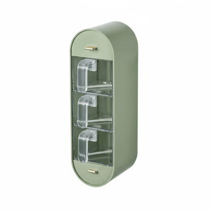 WALLSPICE – Organizador de especias con 5 compartimentos sin taladrar