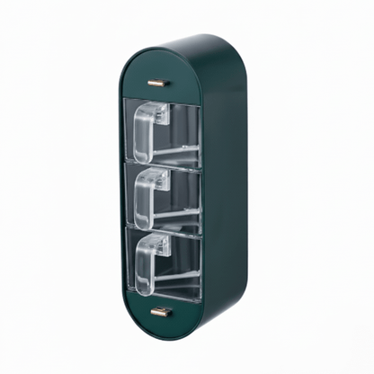 WALLSPICE – Organizador de especias con 5 compartimentos sin taladrar