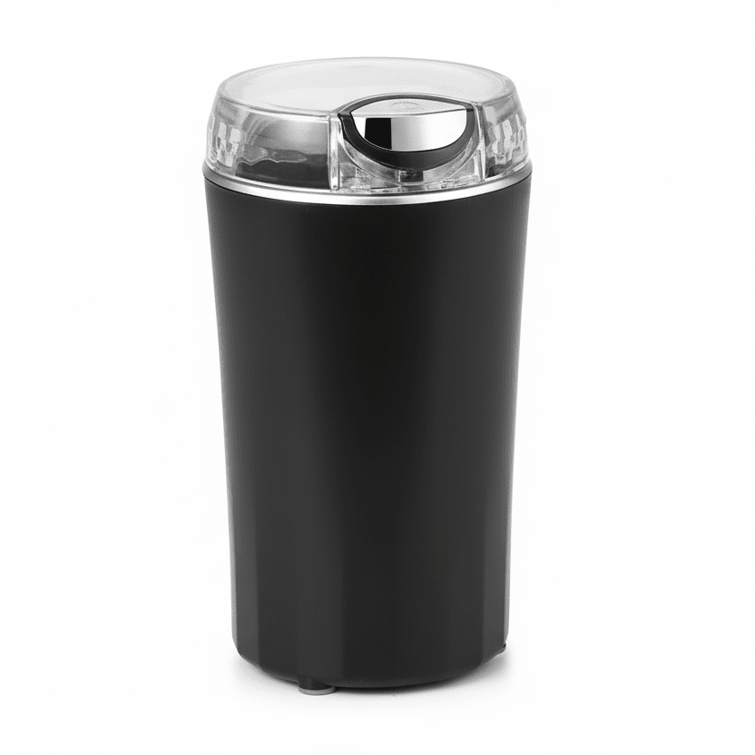 GRINDORA – Macinacaffè Elettrico Mini in Acciaio Inossidabile