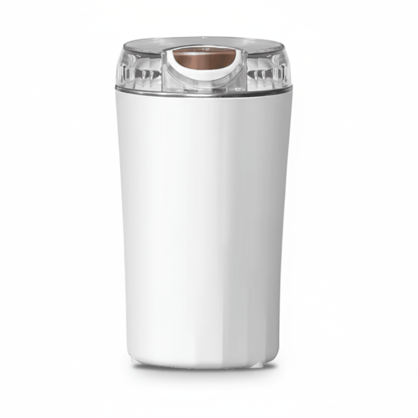 GRINDORA – Macinacaffè Elettrico Mini in Acciaio Inossidabile