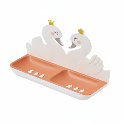 STORIBATH – Organizador doble para baño con sistema de drenaje