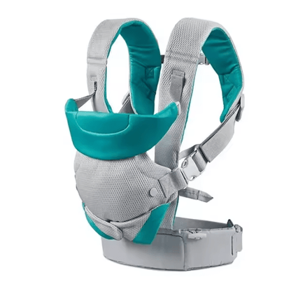 INFANORA – Mochila ergonómica para bebé con 4 posiciones de transporte