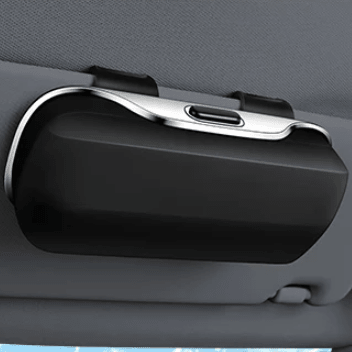 SUNCRATE – Estuche elegante para gafas de sol para un interior de coche ordenado