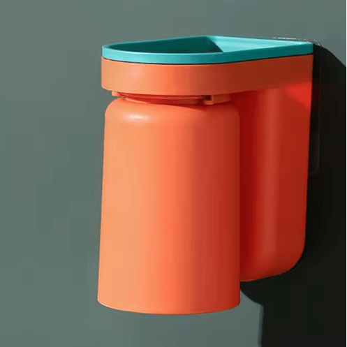 BRUSHDOCK – Wandhouder voor tandenborstels, zonder boren te monteren