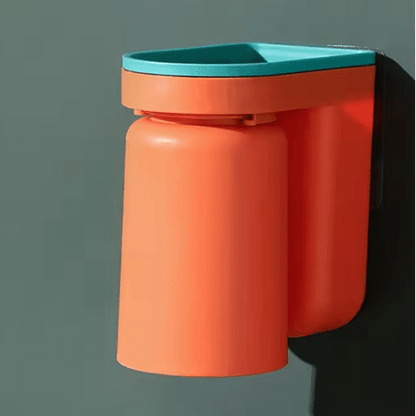 BRUSHDOCK – Wandhouder voor tandenborstels, zonder boren te monteren