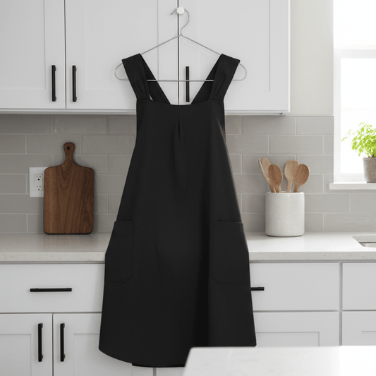 HanaSmock – Grembiule elegante con schiena incrociata per il bricolage